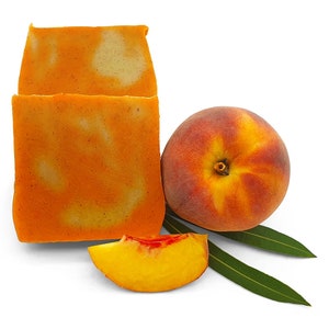 Peach Passion Fruit Exfoliating Soap image 1