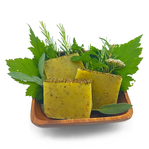 Wild Herbal Soap - vegan, palm-free and without plastic