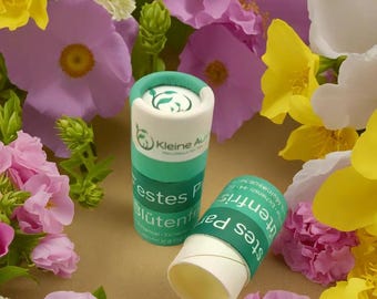 Festes Parfum Blütenfrische in der Papphülse - vegan, palmölfrei, mineralölfrei, tierversuchsfrei