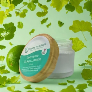 Deodorant cream Ginkgo Lime - without aluminum
