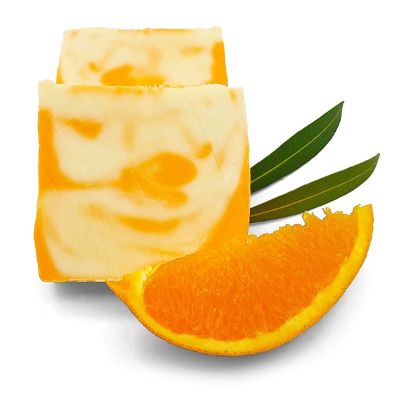 Shower butter orange dream - rich body soap for dry skin - vegan, plastic-free and without palm oil