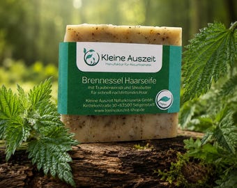 Brennnessel Haarseife - für normale bis schnell nachfettende Haare