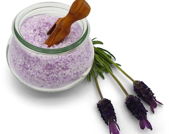 Bath salt lavender - vegan, pamölfrei and without plastic