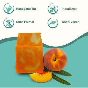Peach Passion Fruit Exfoliating Soap image 3