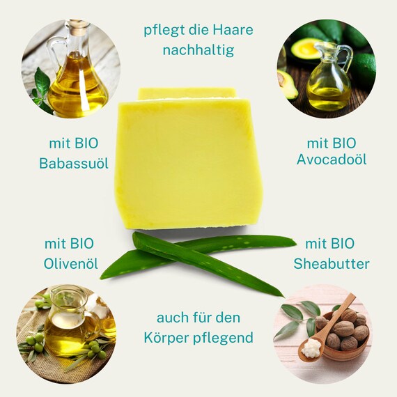 Aloe Vera Haar- und Krperseife - vegan, plastikfrei und ohne Palml -  Etsy.de
