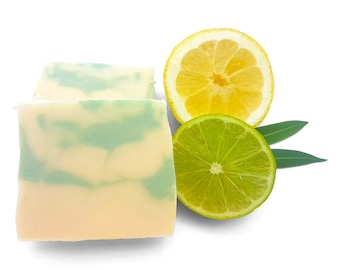 Soap Citrus Fresh - nourishing body soap - vegan, plastic-free and without palm oil