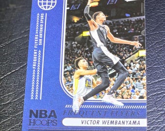 Victor wembanyama frequent flyers  card