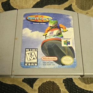 Authentic wave race  for nintendo 64