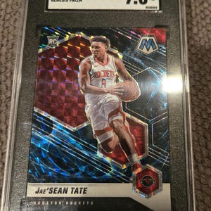 graded jae&#39;sean tate mosaic genesis rookie case hit ssp