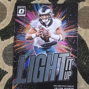 Jaylen hurts light it up card