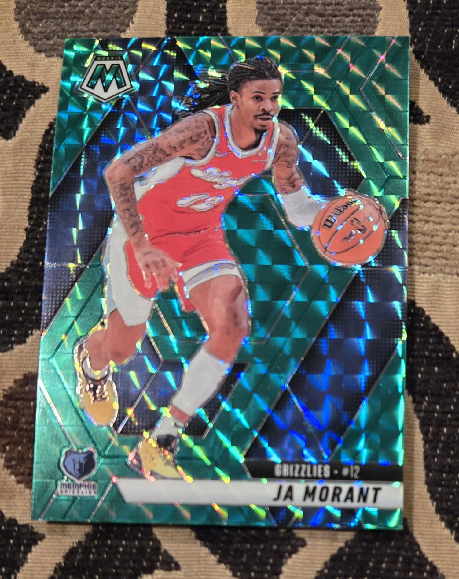 ja morant graded card Grizzlies Ja Morant 2019-20 Panini Obsidian No.167 CSG 9.5 Rookie Graded  Single Card