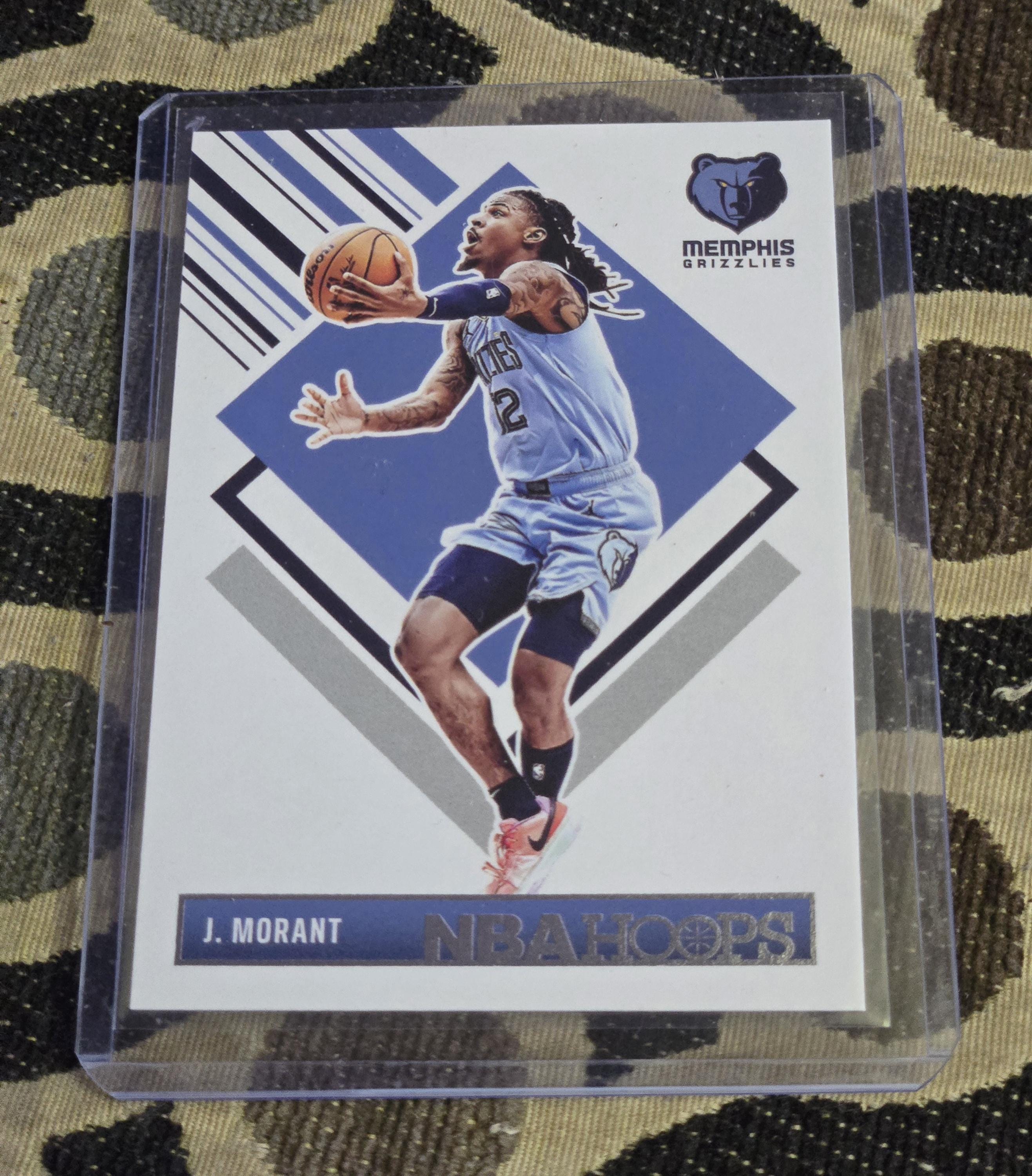 Ja Morant Nba Hoops Insert Card - Etsy
