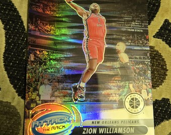 Zion williamson attack the rack card