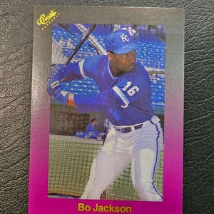 Bo jackson rare 1989 classic  card