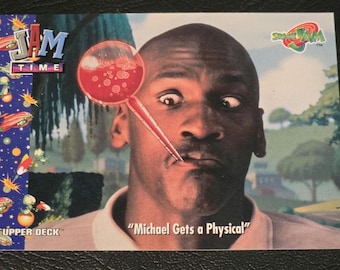 michael jordan space jam card