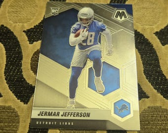 Jermar Jefferson  mosaic rookie card