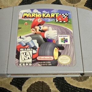 Authentic Mario kart 64  for nintendo 64