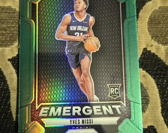 Yves missi green emergent rookie card