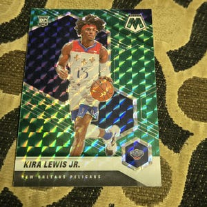Kira lewis jr green mosaic prizm card