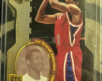 1997 allen iverson  die cut rookie card