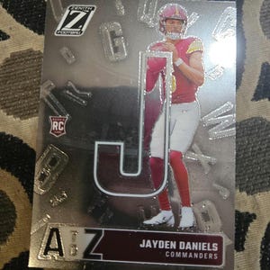 Jayden daniels Zenith a to z rookie card