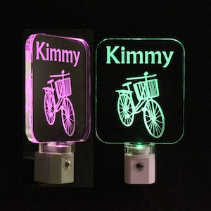 Bicycle Night Light Personalized Bike Light