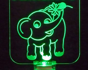 Kids Personalized Zoo Animal Night Light Giraffe Elephant LED Light Monkey Kids Personalized Zoo Animal Night Light Giraffe Elephant LED Light Monkey