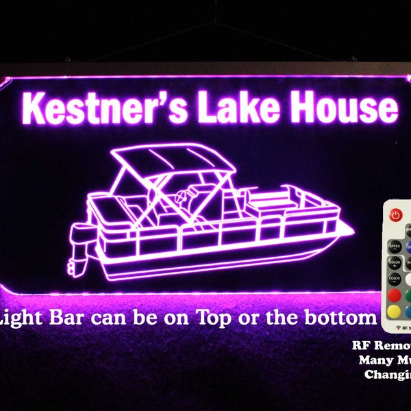 Led Boat Sign Etsy