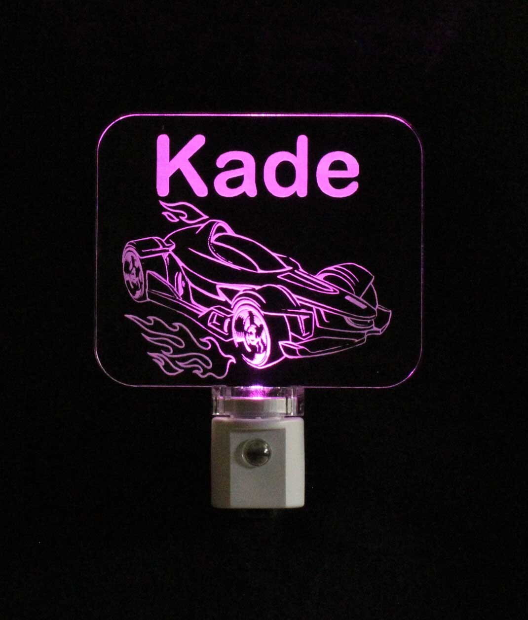 Kids Personalized Race Car Night Light Unique Gift 7 Car Etsy