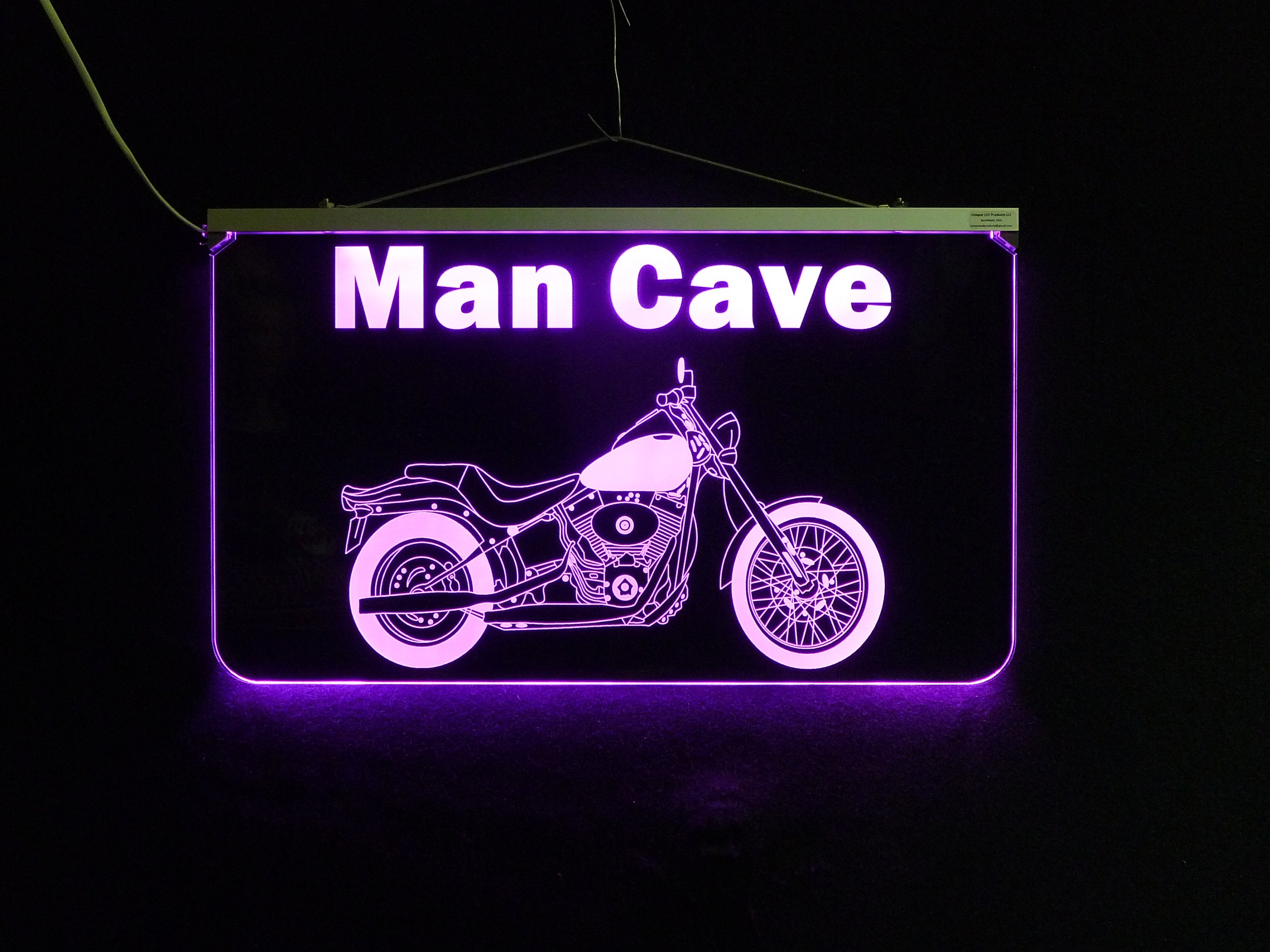 Custom Motorcycle Sign Motorcycle Gifts LED Neon Lighted Etsy