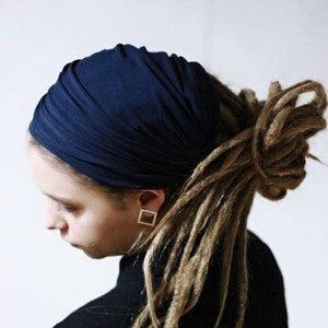 how to wear doek on dreadlocks