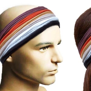Bear pride Headband Hairband Pride Flag Wide Headband Head Scarf Colorful Headband Head Wrap Sweatband Festival Headband Funky Headband