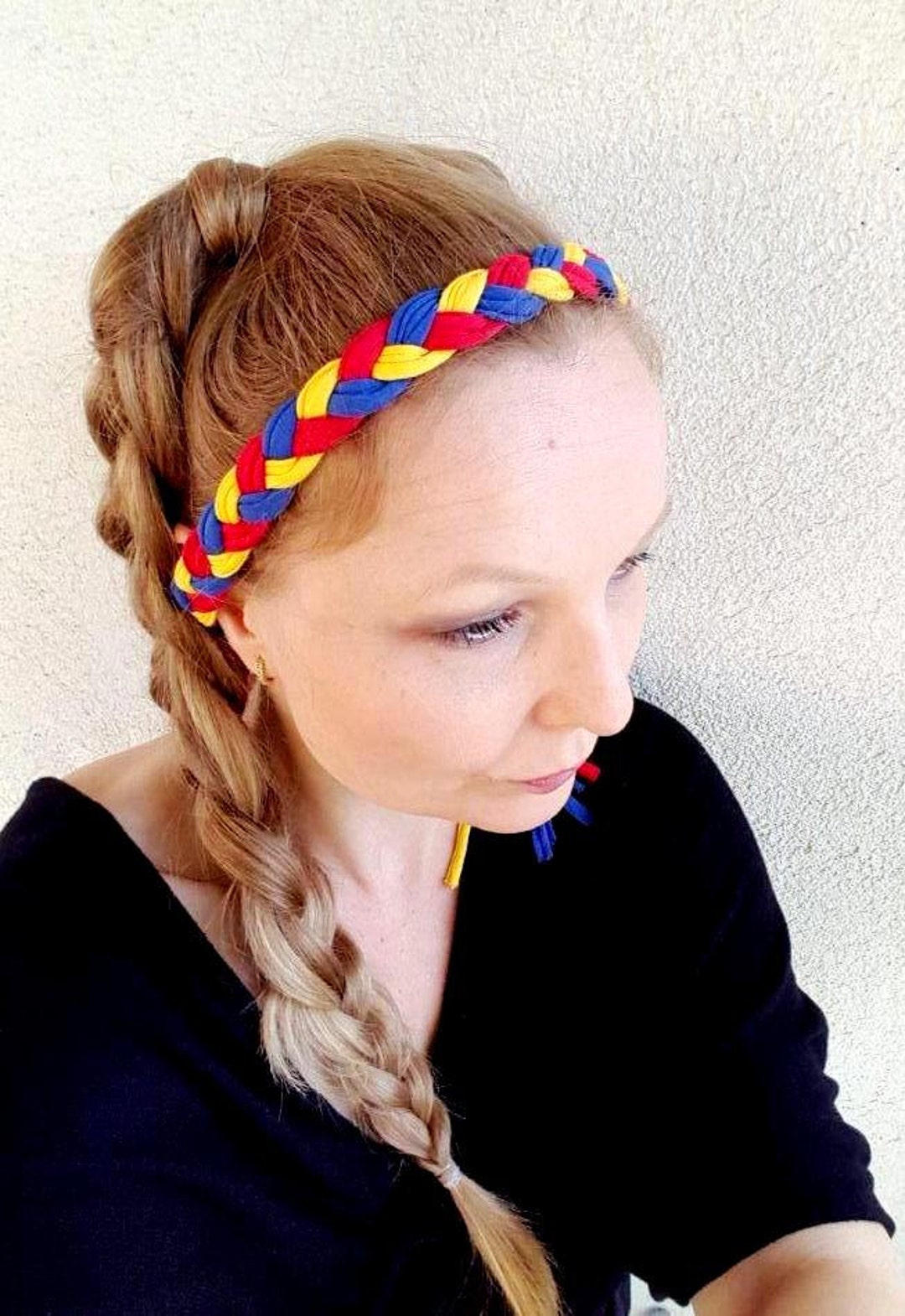 Colombian Flag Quinceañera Gift Colombia Headband Team  display picture 2