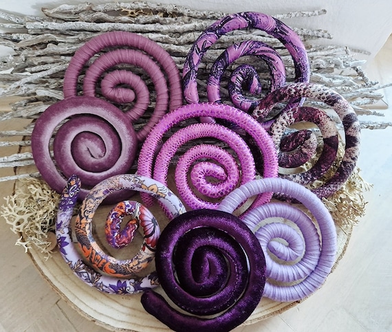 PURPLE PINK Dread Loc Tie Locs Hair ties Dread Jewelry Dreadloc Accessorie Wired Loc Ties Best Dreads Loc Ties Loc ties Dread wrap Loc hair