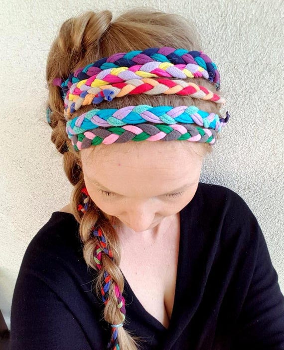 Dreadlocks Headband Head Scarf Boho Chic Head Wrap Gypsy  display picture 3