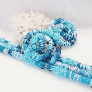 Türkis MERJUNGFRAU OC TIE Dreadschmuck Dread Accessoires Dread Schmuck Einzigartige Dreadlock Haar Accessoires