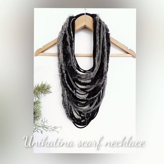 Infinity scarf best sale necklace