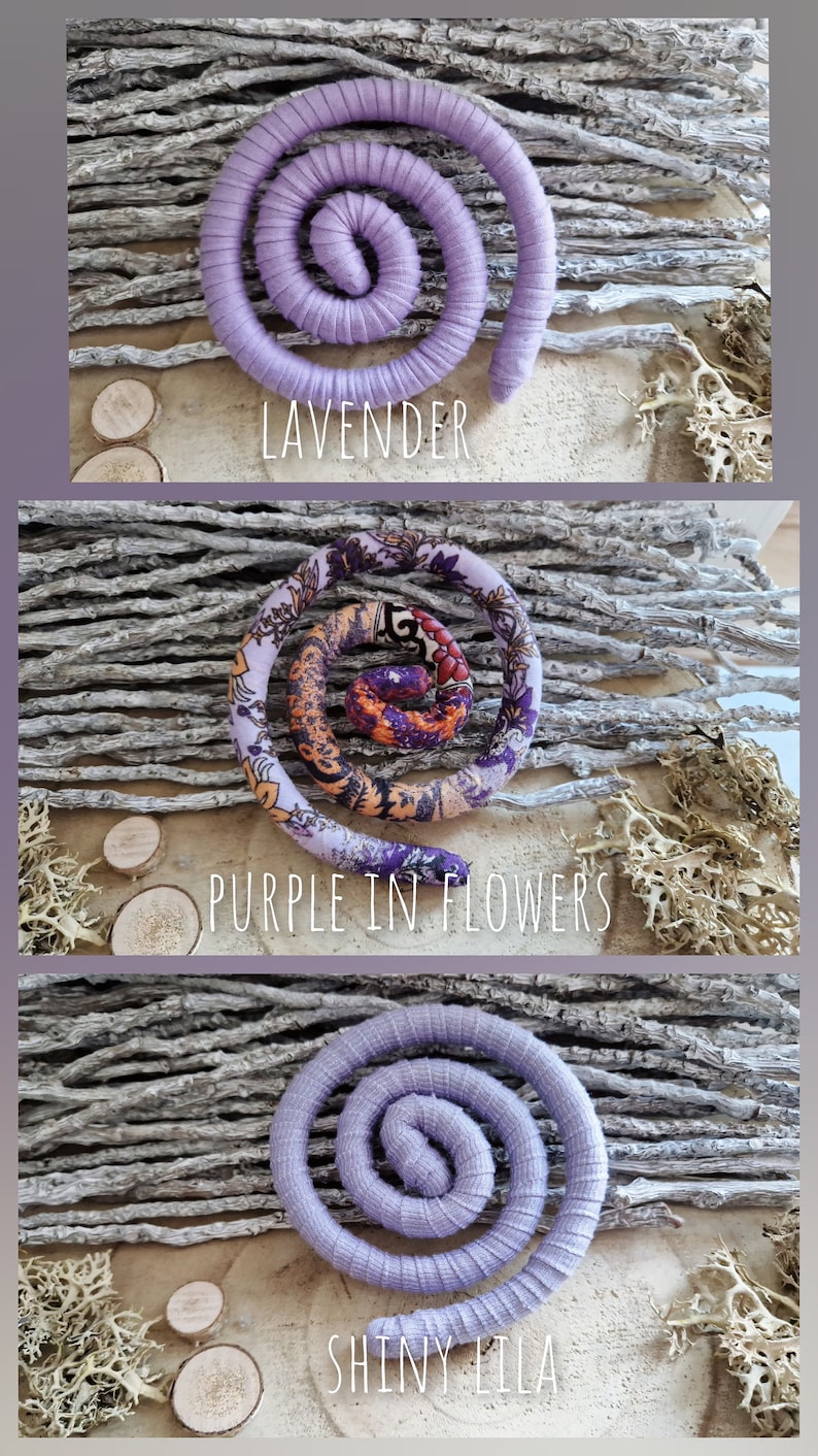Legami per dreadlock viola e rosa, elastici per capelli, gioielli per dreadlock, accessori per dreadlock, elastici per dreadlock con filo, i migliori dreadlock, elastici per dreadlock, fascette per dreadlock, capelli per dreadlock immagine 5