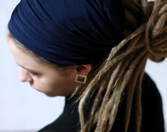 Dreadlock Tube hoofdband Wide Loc Tube Boho hoofdband Loc accessoires Dames heren hoofdband voor dreadlocks Head Wear Dread Sock Loc sleeve Dreads