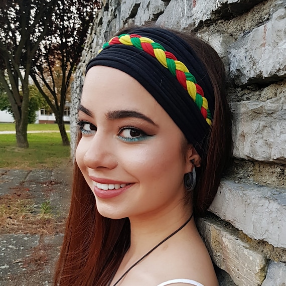 Good product low price Best value for high quality Rasta Headband