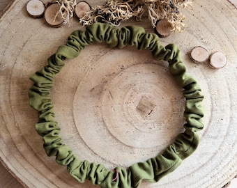 Coletero grande verde para rastas, lazo para rastas, accesorios para rastas, lazo fácil para moño de rastas, cuidado del cabello para rastas, coletero para rastas gruesas
