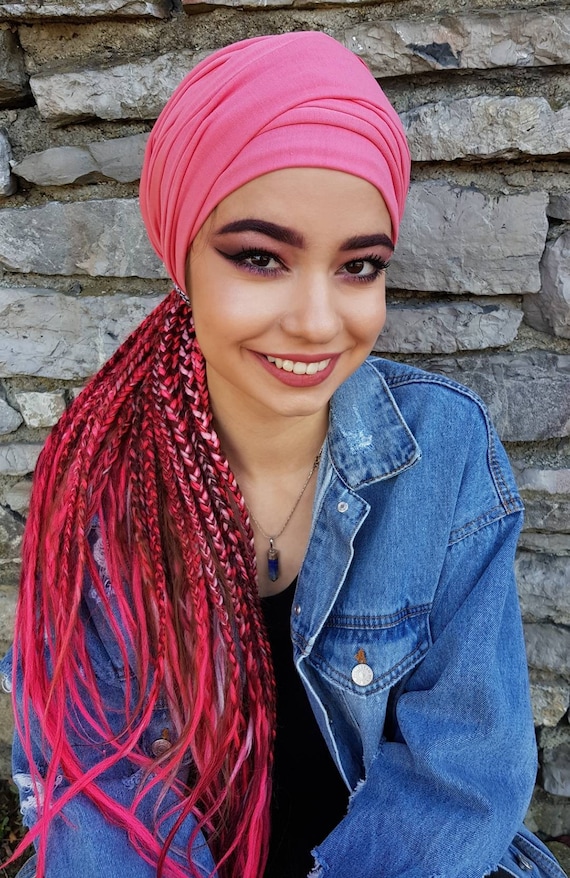 CHARM Hippie Headband Womens Turban - Boho Bandana Hair Wrap Men Head Band  Scarf