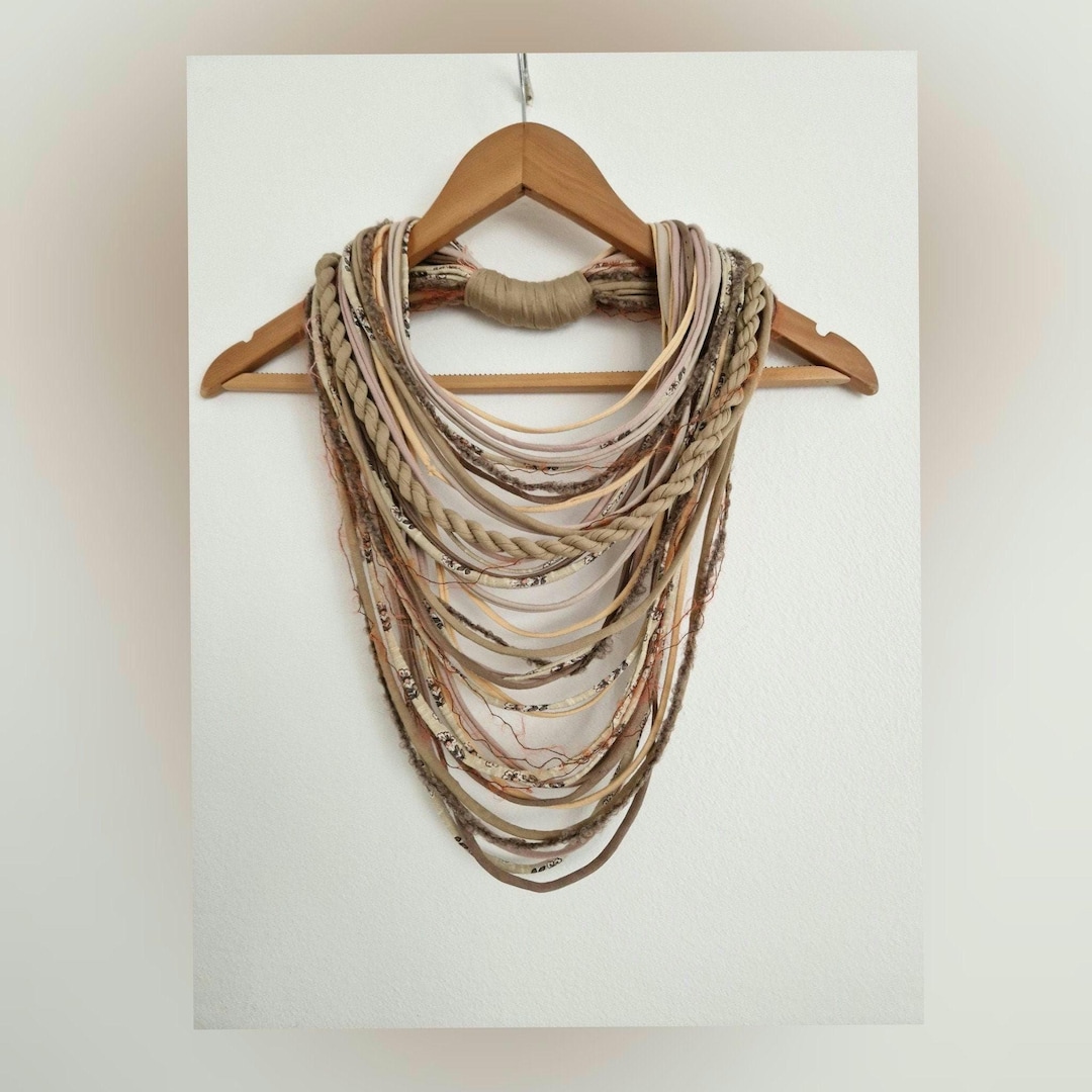 未着用　D.Exterior　scarf-style necklace The Cabo Scarf Necklace – A Wild Hair Boutique