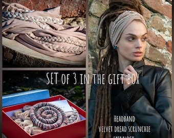Geschenk-Box für Dreads, Haarband, Dreadlocks, Haarband, Dreadlocks, Haarband, Dreadlocks, Haarband, Dreadlocks, Dreadlocks, Haarband