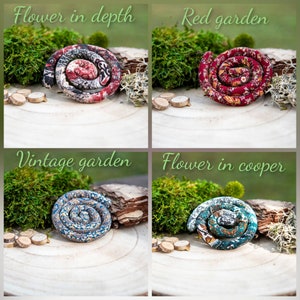 Colorful Dread Loc Tie Dread Ties Dreadloc Accessories Wired Dread Wrap Tie Dreads Loc Ties Best way to tie dreads Spiral for dreads Jewelry image 9