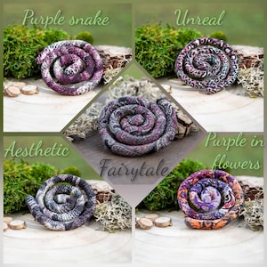 Colorful Dread Loc Tie Dread Ties Dreadloc Accessories Wired Dread Wrap Tie Dreads Loc Ties Best way to tie dreads Spiral for dreads Jewelry image 7