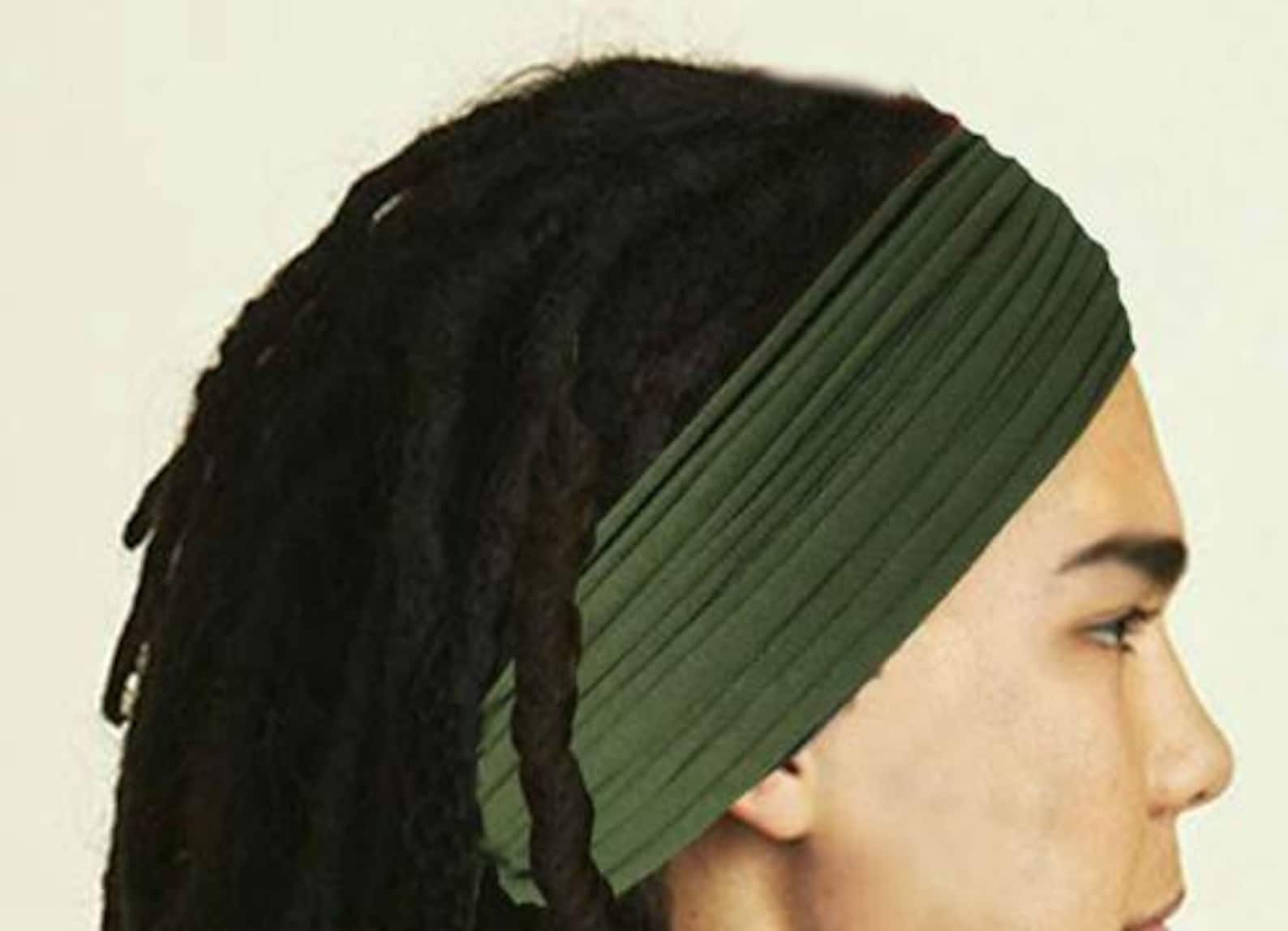 Dreadlocks Headband for Men Dreadlock Hair Wrap Mens Headband Etsy