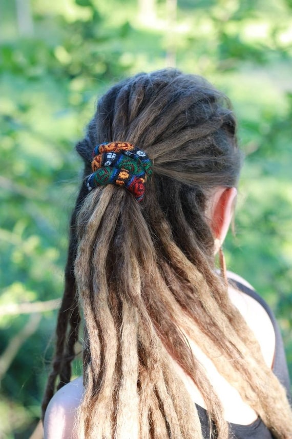 Bendable Dread Tie Dreadlock Accessories Ethnic Bendable Hair Tie