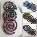 Colorful LOC TIE  Loc Jewelry Loc Hair tie Dread hair Tie Dreadlock Accessories Wired Dread Spirals Dreads hair accessory Loc Accessorries
