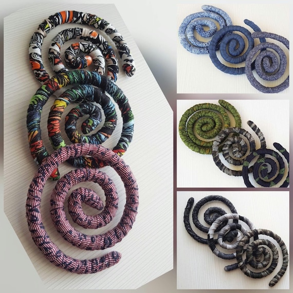 Colorful LOC TIE  Loc Jewelry Loc Hair tie Dread hair Tie Dreadlock Accessories Wired Dread Spirals Dreads hair accessory Loc Accessorries